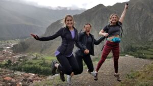 Students in Ollantaytambo